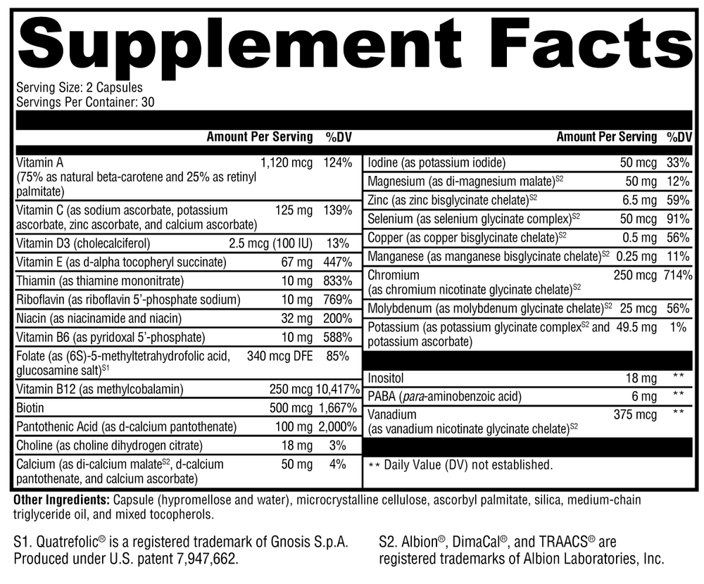 ActivNutrients without Iron