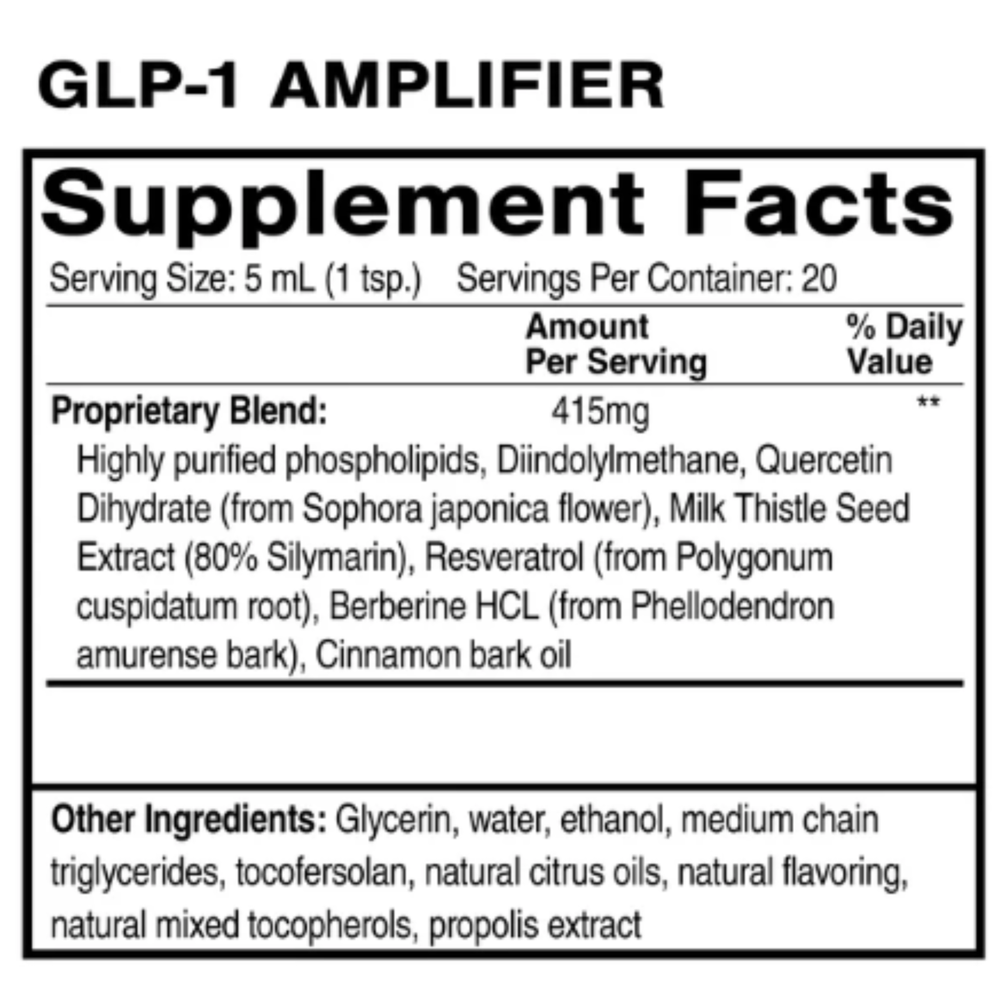 GLP-1 Amplifier